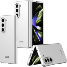 Galaxy Z Fold 5 Kılıf Zore Korumalı Sert Plastik Kıpta Kapak