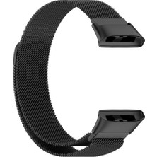 Nezih Case Redmi Watch 3 Uyumlu Mıknatıslı Hasır Metal Örgü Kordon 20MM