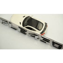 Dk GLE450 Bagaj Krom Metal 3m 3D Yazı Logo