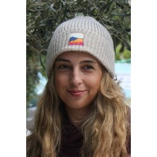Sofist İstanbul Stone Gray Beanie Taş Gri Dokuma Soft Yıkama Yünlü Katlamalı Örgü Bere