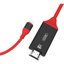 XO-GB006 HDMI Kablo Lightning To HDMI 2k 60Hz 1.8m