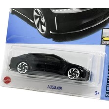 Mattel Lucid Air Black Ev Hot Wheels Factory Fresh 2023 #97 -  HKK76