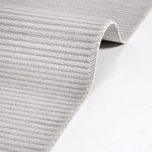 Halınet Palmer Gri Çizgili Akrilik Makine Halısı