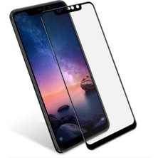 Mevafa Nano Teknoloji Xioami Mi 8 Lite Siyah Kırılmaz Cam Ekran Koruyucu