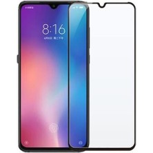 Mevafa Nano Teknoloji Xioami Mi 8 Lite Siyah Kırılmaz Cam Ekran Koruyucu