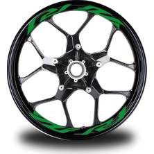 Motiker Yzf R1 Yazılı 8li Jant Içi Yazı Sticker Etiket