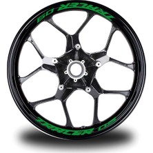Motiker Tracer-09 Yazılı 8li Jant Içi Yazı Sticker Etiket