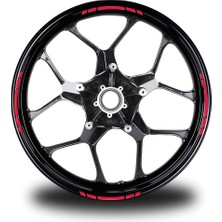 Motiker Yazısız Kısa Dış Şerit 16'lı Tek Renk Sticker Modeli