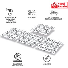 Tink Kendinden Yapışkanlı Geometrik 041 Desenli Pvc Karo 30X30 cm (56 Adet) 5m2