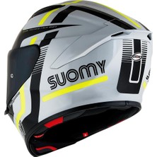 Suomy Track-1 Kask Nınety Seven Grey-Yellow