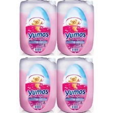 Yumoş Soft Çamaşır Yumuşatıcı Çiçek Bahçesi 4 x 5 lt