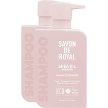 Savon De Royal Shea Yağı Boyalı ve Kıvırcık Saçlar İçin Iyileşme Etkili Şampuan 500 ml x 2 Adet