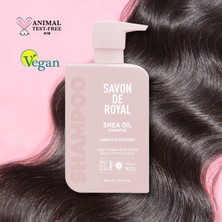 Savon De Royal Shea Yağı Boyalı ve Kıvırcık Saçlar İçin Iyileşme Etkili Şampuan 500 ml x 2 Adet