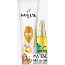 Pantene Saç Bakım Kremi 275 ml + Saç Bakım Serumu Argan Yağlı Elixir 100 ml