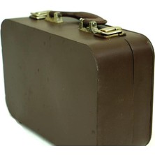 Mevafa Dekoratif Metal Radyo Bavul Vintage Dekoratif Hediyelik