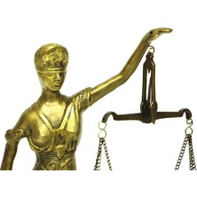 Mevafa Adalet Kadını Terazili Biblo Dekoratif Hediyelik