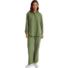 Barbora Keten Günlük İkili Takım Alt Üst