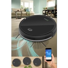 Kiwi Akıllı Robot Süpürge Islak Kuru Robot Vacuum Mop KVC-4090