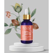 Raaz N 34 Jojoba Cilt ve Saç Bakım Yağı 50  ml %100 Saf Doğal Yağ Jojoba Skin And Hair Care Oil