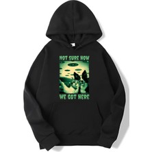 BRZ Collection Oversize Unisex Cat and Dog Selfie Hoodie