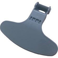 Demir Teknik Beko WMB81041L Çamaşır Makinesi Kapak Mandalı Gri