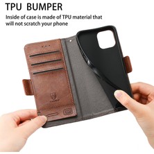 Yihang Boutique Ile Uyumlu Xiaomi 12 Cüzdan Kılıfı, Kart Tutuculu Pu Deri Flip Kılıf Rfıd Engelleme Kickstand Telefon Kapağı (Yurt Dışından)