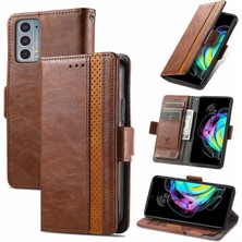 Yihang Boutique Ile Uyumlu Motorola Edge 20 Cüzdan Kılıfı, Kart Tutuculu Pu Deri Flip Kılıf Rfıd Engelleme Kickstand Telefon Kapağı (Yurt Dışından)