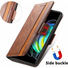 Yihang Boutique Ile Uyumlu Motorola Edge 20 Cüzdan Kılıfı, Kart Tutuculu Pu Deri Flip Kılıf Rfıd Engelleme Kickstand Telefon Kapağı (Yurt Dışından)