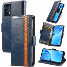 Yihang Boutique Ile Uyumlu Tcl 20B Cüzdan Kılıfı, Kart Tutuculu Pu Deri Flip Kılıf Rfıd Engelleme Kickstand Telefon Kapağı (Yurt Dışından)