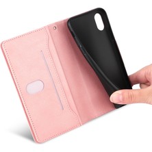 Yihang Boutique Ile Uyumluiphone Xs Max Mıknatıslı Deri Zip Cüzdan Kart Sahibi (Yurt Dışından)