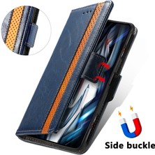 Yihang Boutique Ile Uyumlu Xiaomi Redmi K50 Gaming Cüzdan Kılıfı, Kart Tutuculu Pu Deri Flip Kılıf Rfıd Engelleme Kickstand Telefon Kapağı (Yurt Dışından)