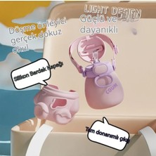 Ayçiçeği Çocuk Su Bardağı Motu Paslanmaz Çelik Termos Bardak Saman Akıllı Su Bardağı (Yurt Dışından)