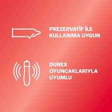 Durex 2'Si 1 Arada Vibratör Ve Uyarıcı Başlık + Durex Çilekli Jel 50ml