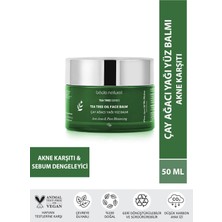 Bade Natural Çay Ağacı Akne Karşıtı Balm Gözenek Sıkılaştırıcı ve Arındırıcı 50 ml