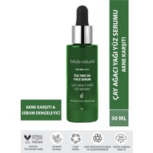 Bade Natural Çay Ağacı Akne Karşıtı Yüz Serumu 30 ml