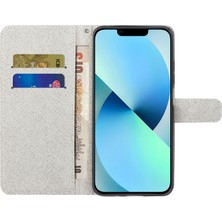 Xstep Case iPhone 15 Flip Deri Cüzdan Kılıfı 3D Stand Telefon Kapağı (Yurt Dışından)