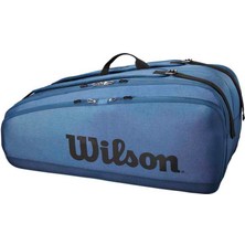 Wilson Tenis Çantası Tour Ultra 12 Pk Racket Bag Blue WR8024001001