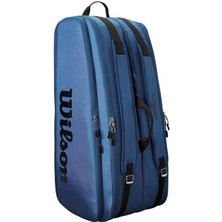 Wilson Tenis Çantası Tour Ultra 12 Pk Racket Bag Blue WR8024001001