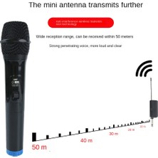 Ev Partisi Akıllı Tv Hoparlörü Şarkı Söylemek Için Kablosuz Mikrofon Uhf Dinamik El Tipi (Yurt Dışından)