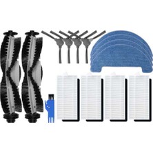 Sunshinee Venga Rvc 3000 Robotlu Süpürge Yedek Yedek Parça Aksesuarları Ana Yan Fırça Hepa Filtre Paspas Pedi (Yurt Dışından)