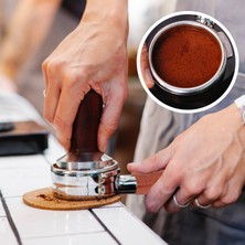 Barista Serisi ve Espresso Makineleri Için Dipsiz Portafilter 54MM, Filtre Sepetli Portafiltre (Yurt Dışından)