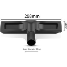 Pürüzsüz Zemin Fırçası At Kılı 1 1/4 Inç 32MM Evrensel Elektrikli Süpürge Fırça Kafası Için Yedek, Eureka, Kraliyet (Yurt Dışından)