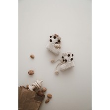 Ohlala Koala Ponponlu Örgü Patik Bebek 0-12 Ay