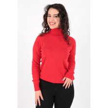 Fashion Friends 23K0401K1 Kadın Balıkçı Yaka Kazak