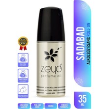 Zeyd Sadabad Kokulu Alkolsüz Esans 35 ml Parfüm Esansı Roll-on Edp Cep Parfüm Esansiyel Yağ