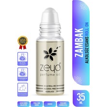 Zeyd Zambak Kokulu Alkolsüz Esans 35 ml Parfüm Esansı Roll-on Edp Cep Parfüm Esansiyel Yağ