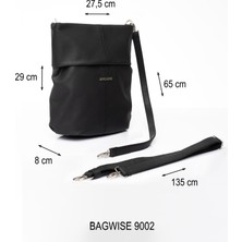 Bagwise Kadın Omuz Çantası, Orta Boy, 9002