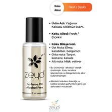 Zeyd Yağmur Kokulu Alkolsüz Esans 7 ml Parfüm Esansı Roll-on Edp Esansiyel Yağ Zeyd