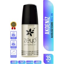 Zeyd Akdeniz Kokulu Alkolsüz Esans 35 ml Parfüm Esansı Roll-on Edp Esansiyel Yağ Zeyd