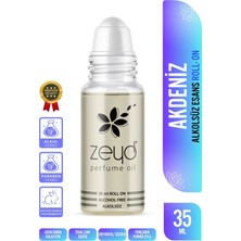 Zeyd Akdeniz Kokulu Alkolsüz Esans 35 ml Parfüm Esansı Roll-on Edp Esansiyel Yağ Zeyd